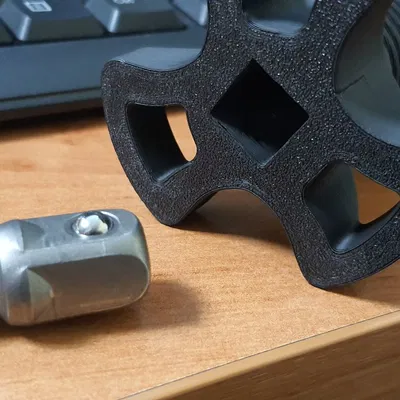 Máy Cuộn Lại Dây Filament Tối Ưu - Bản Remix Lỗ Cắm Tuýp 1/2"