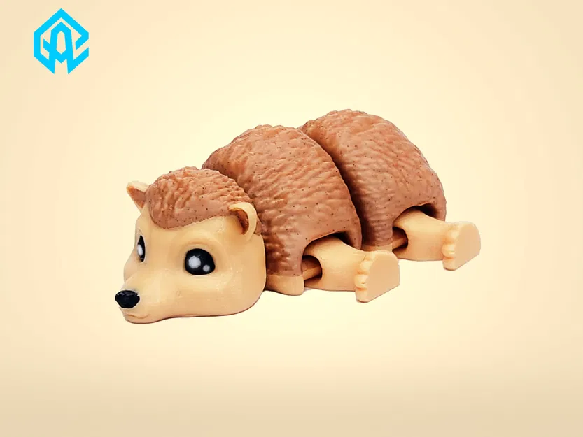 Nhím Khớp Nối Articulated – Đồ Chơi In 3D Dễ Thương - Image 3