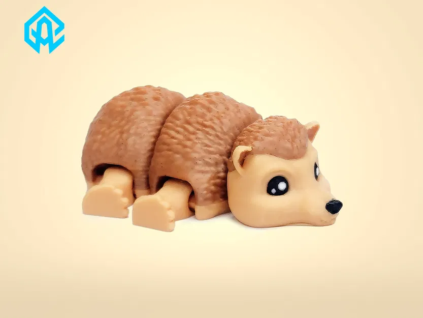 Nhím Khớp Nối Articulated – Đồ Chơi In 3D Dễ Thương - Image 4