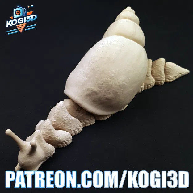 Ốc Sên Châu Phi Khổng Lồ Khớp Nối (Giant Articulated African Snail) - Image 1