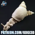 Ốc Sên Châu Phi Khổng Lồ Khớp Nối (Giant Articulated African Snail) - Thumbnail 1