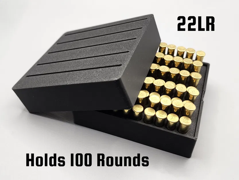 Hộp đạn 22LR 100 viên có nắp (Remix) - Image 1