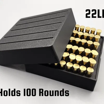 Hộp đạn 22LR 100 viên có nắp (Remix)