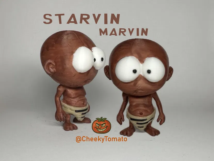 Starvin' Marvin – Mô hình DeskBuddy South Park - Image 1
