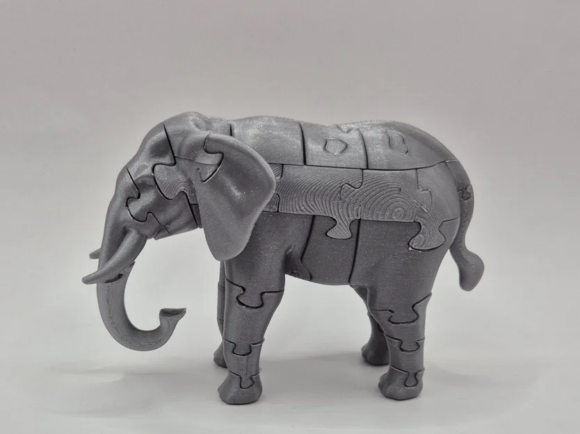 Voi Ghép Hình 3D (45 mảnh) - Image 4