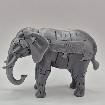 Voi Ghép Hình 3D (45 mảnh)