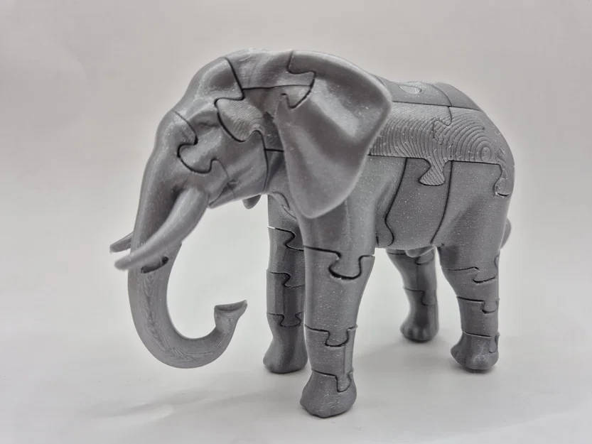 Voi Ghép Hình 3D (45 mảnh) - Image 5