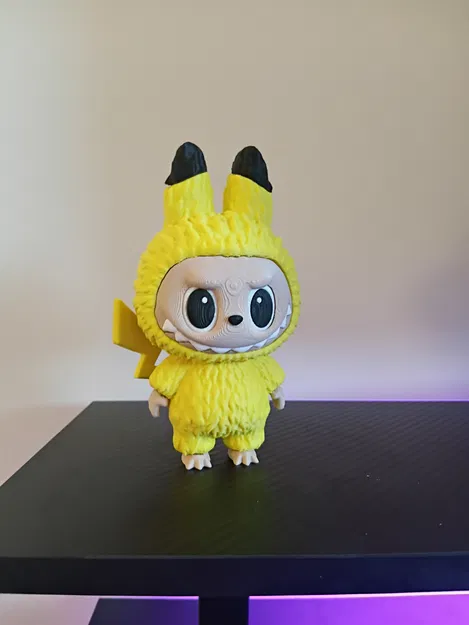Labubu Pikachu cute – Mô hình dễ in (3MF cho Bambu Lab) - Image 1