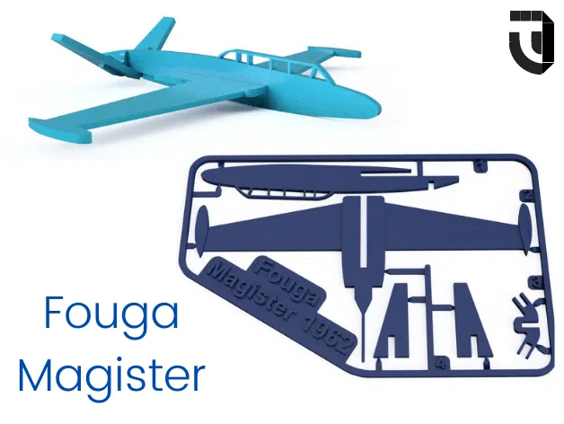 Kit Card Fouga Magister - Máy Bay Nổi Tiếng - Image 1