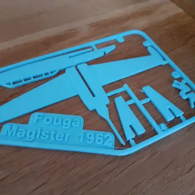 Kit Card Fouga Magister - Máy Bay Nổi Tiếng