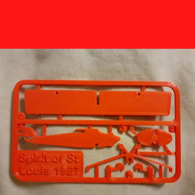 Spirit of St Louis kit card - Máy Bay Nổi Tiếng