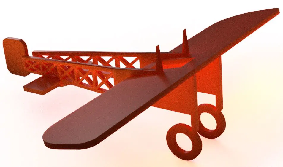 Bộ kit Blériot XI - Máy Bay Nổi Tiếng - Image 3