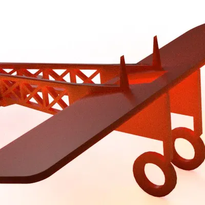 Bộ kit Blériot XI - Máy Bay Nổi Tiếng