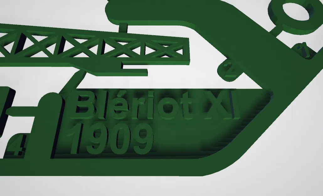 Bộ kit Blériot XI - Máy Bay Nổi Tiếng - Image 6