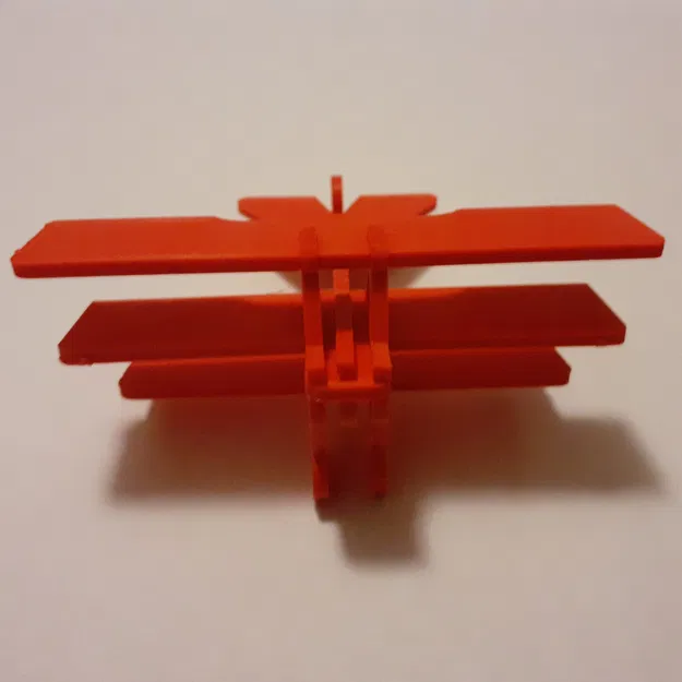 Thẻ Ráp Máy Bay Fokker DR1 - Máy Bay Nổi Tiếng - Image 10