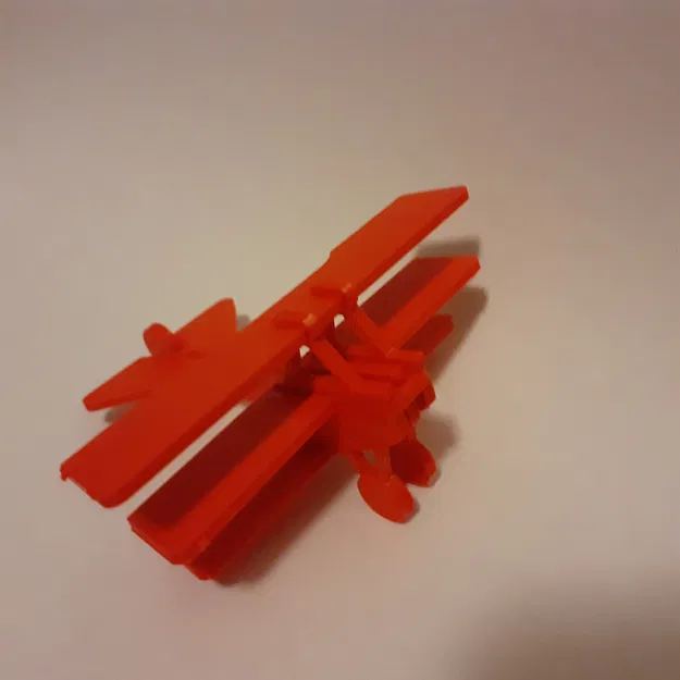 Thẻ Ráp Máy Bay Fokker DR1 - Máy Bay Nổi Tiếng - Image 13