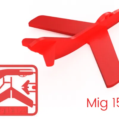 Bộ Kit Mig 15 - Máy Bay Nổi Tiếng