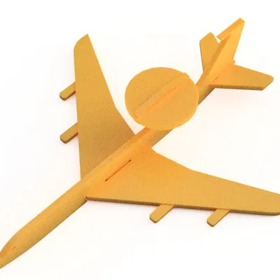 Bộ Kit E3 Awacs - Máy Bay Nổi Tiếng