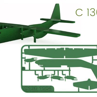 C130 kit card - Máy bay Nổi tiếng