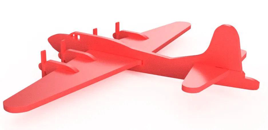 Mô hình B17 - Máy Bay Nổi Tiếng - Image 2