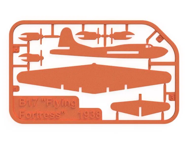 Mô hình B17 - Máy Bay Nổi Tiếng - Image 3