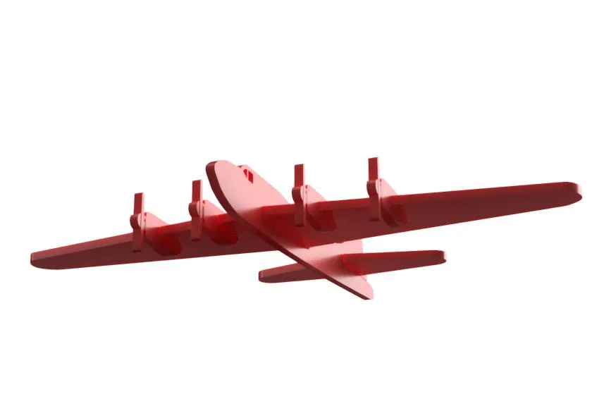 Mô hình B17 - Máy Bay Nổi Tiếng - Image 5