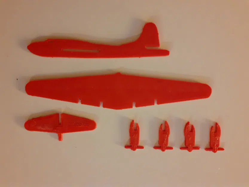 Mô hình B17 - Máy Bay Nổi Tiếng - Image 8