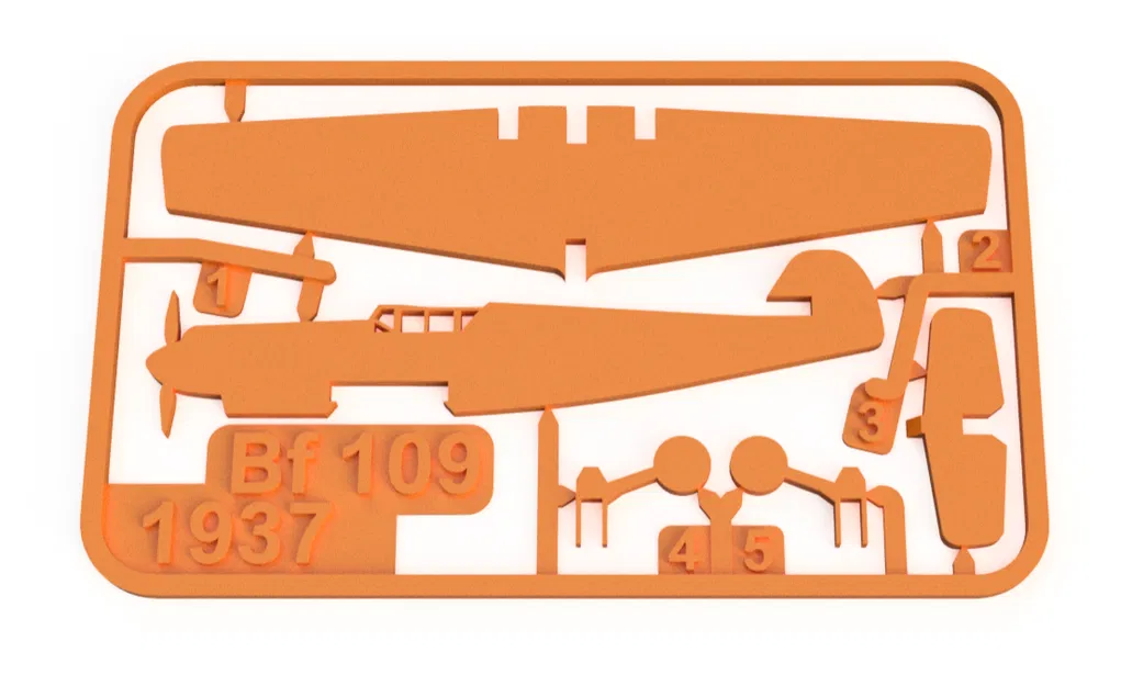 Thẻ Bài Máy Bay Messerschmitt Bf 109 - Máy Bay Nổi Tiếng - Image 3