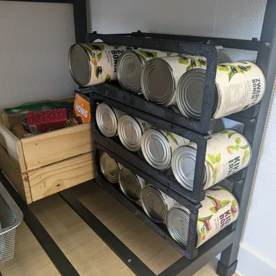 Giá Đỡ Lon Nạp Bên 4 Lon FIFO