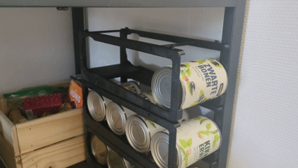 Giá Đỡ Lon Nạp Bên 4 Lon FIFO