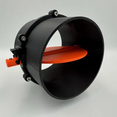 Van Bướm Cho Ống 100mm, 125mm & 150mm