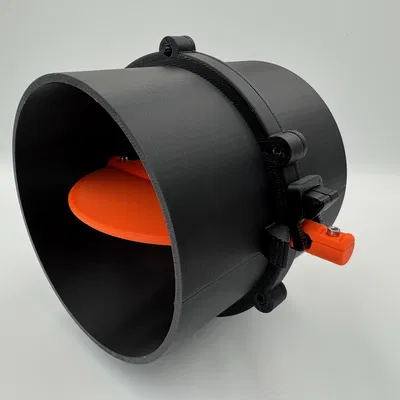 Van Bướm Cho Ống 100mm, 125mm & 150mm