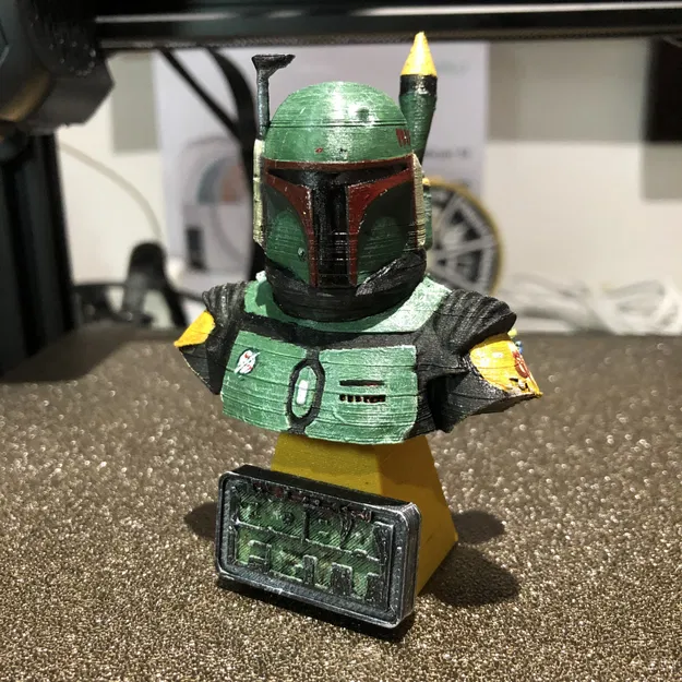 Tượng Bán Thân Boba Fett - Image 1