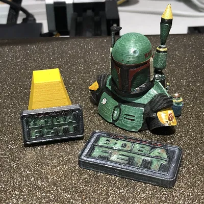 Tượng Bán Thân Boba Fett