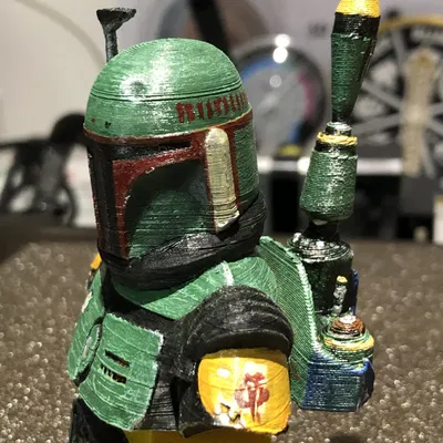 Tượng Bán Thân Boba Fett