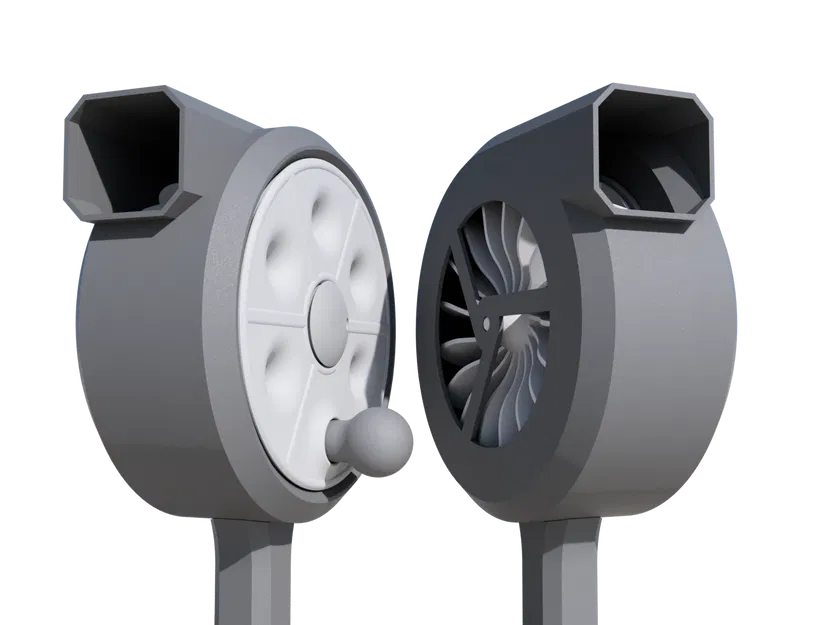 Máy thổi tuabin (có tay quay bánh răng hành tinh) - Image 2