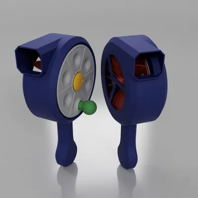 Máy thổi tuabin (có tay quay bánh răng hành tinh)