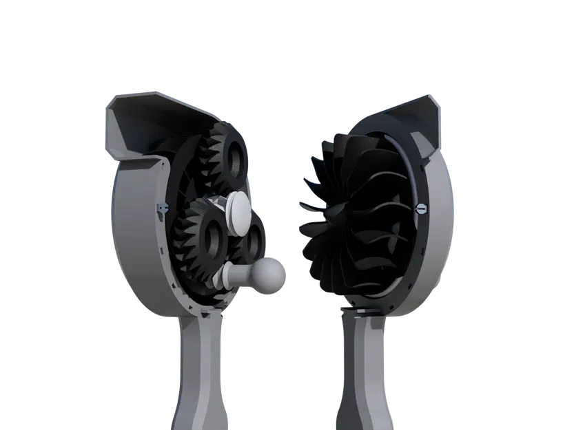 Máy thổi tuabin (có tay quay bánh răng hành tinh) - Image 5