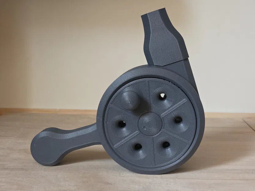 Máy thổi Tua bin (hộp số hành tinh kép 36:1 - nhanh hơn, mạnh hơn, ồn hơn) - Image 1