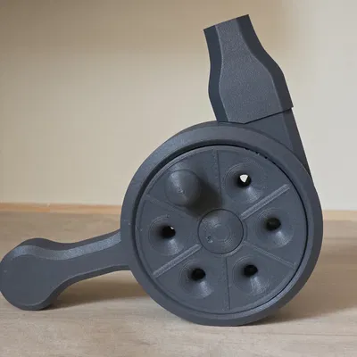 Máy thổi Tua bin (hộp số hành tinh kép 36:1 - nhanh hơn, mạnh hơn, ồn hơn)