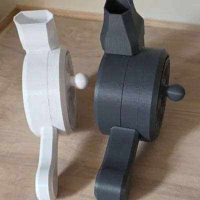 Máy thổi Tua bin (hộp số hành tinh kép 36:1 - nhanh hơn, mạnh hơn, ồn hơn)