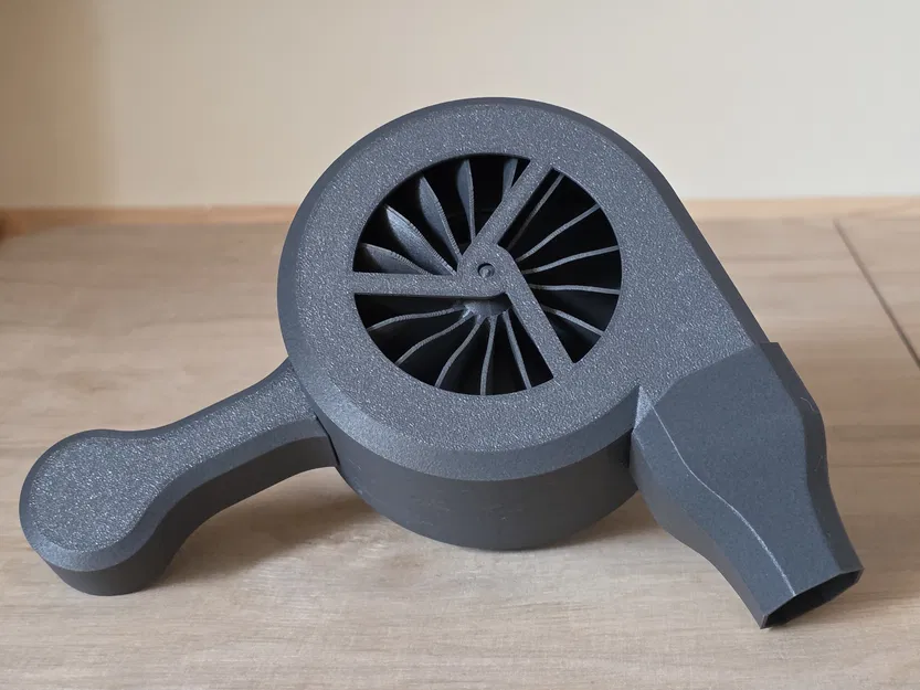 Máy thổi Tua bin (hộp số hành tinh kép 36:1 - nhanh hơn, mạnh hơn, ồn hơn) - Image 3