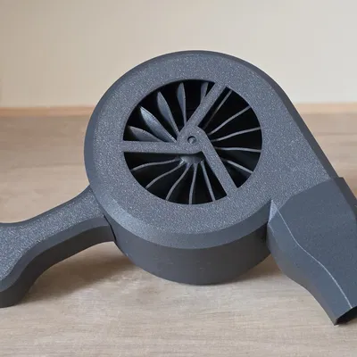 Máy thổi Tua bin (hộp số hành tinh kép 36:1 - nhanh hơn, mạnh hơn, ồn hơn)