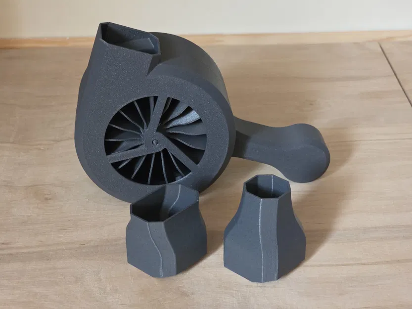 Máy thổi Tua bin (hộp số hành tinh kép 36:1 - nhanh hơn, mạnh hơn, ồn hơn) - Image 5