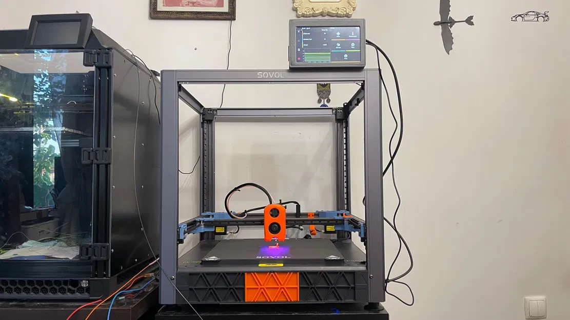 SV08 CN3D Shroud V3 Extra: Quạt, Nam châm Klicky + LED - Image 4