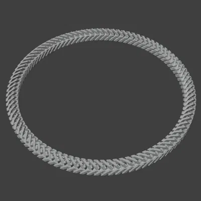 Dây Chuyền Fidget Vô Hạn In Liền