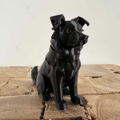 Mô hình Chó Border Collie Ngồi