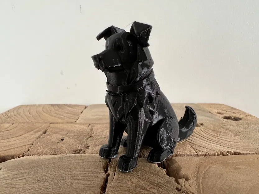 Mô hình Chó Border Collie Ngồi - Image 4