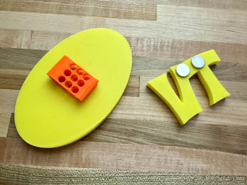 Ghim và Khóa Dây Nịt Cosplay Tenna Deltarune - Image 2