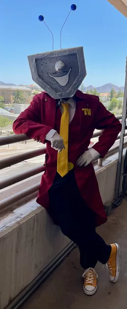 Ghim và Khóa Dây Nịt Cosplay Tenna Deltarune - Image 3